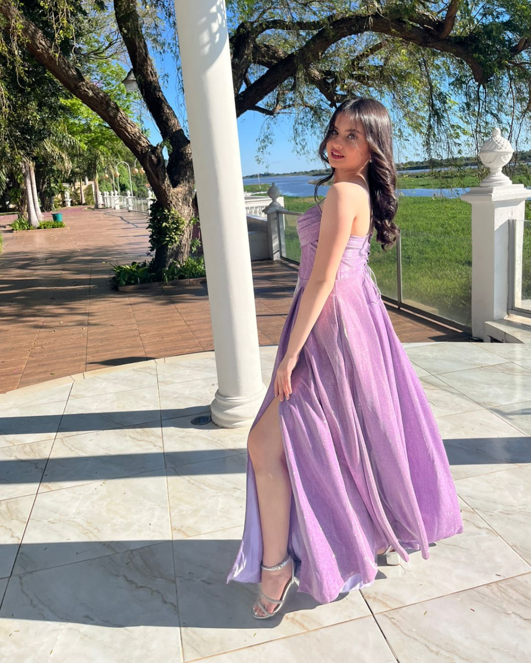 Lila claro con brillitos - Imagen 2